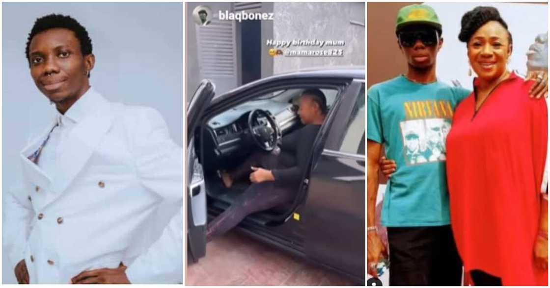 Blaqbonez, Blaqbonez's mum Blaqbonez, Blaqbonez's mum