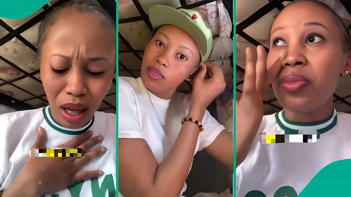 Corps member bursts into tears after wearing long-awaited NYSC uniform Corps member bursts into tears after wearing long-awaited NYSC uniform