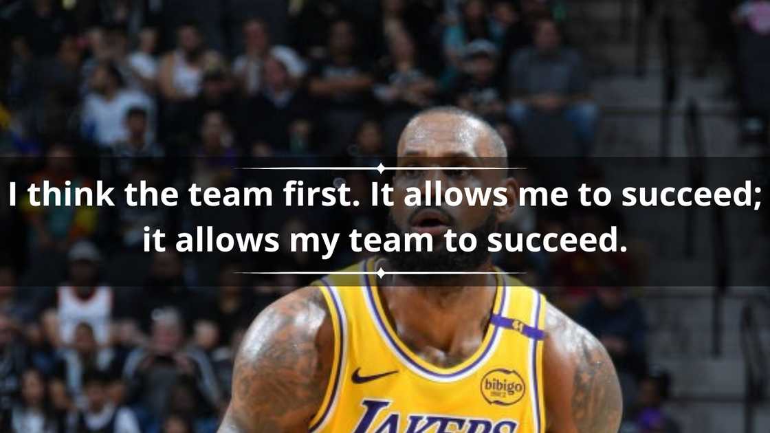 LeBron James quotes on leadership