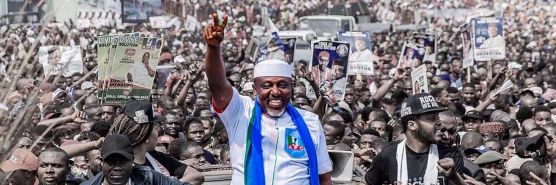 Okorocha has declared his presidential ambition Okorocha has declared his presidential ambition