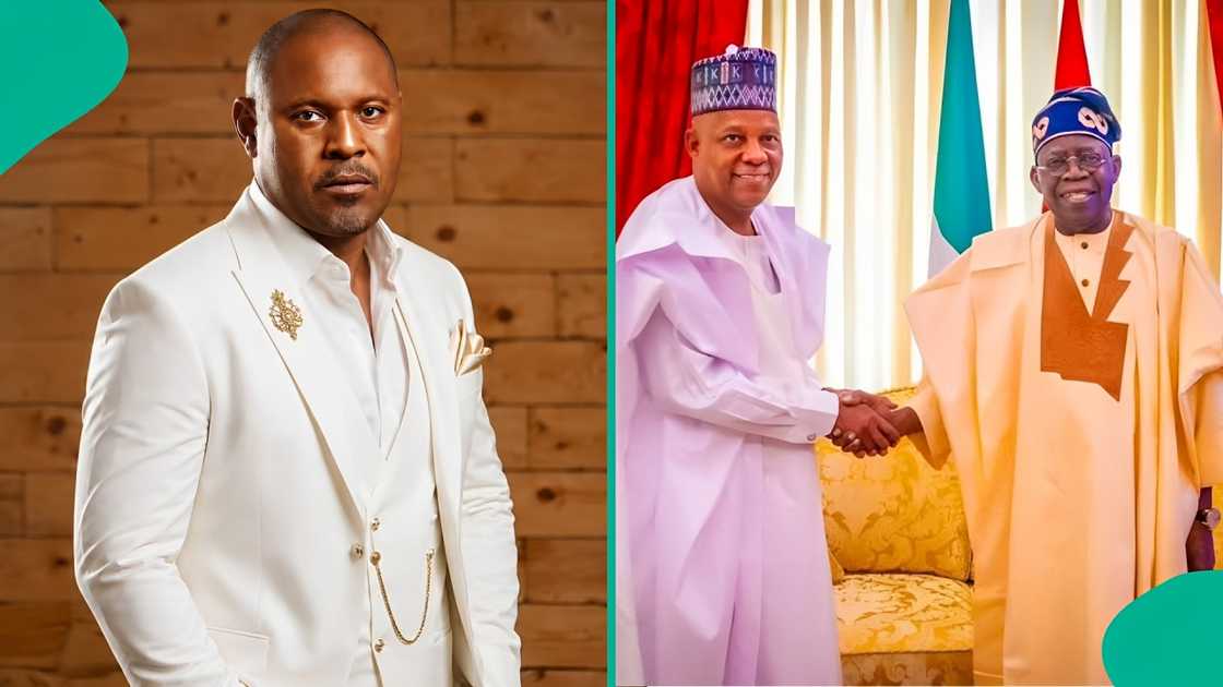Actor Saidi Balogun drums support for Tinubu and Shettima ahead of 2027 elections. Actor Saidi Balogun drums support for Tinubu and Shettima ahead of 2027 elections.