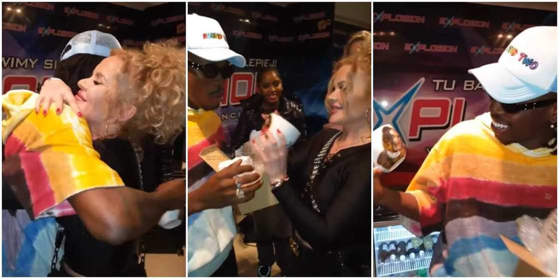 Fireboy DML and fan Fireboy DML and fan