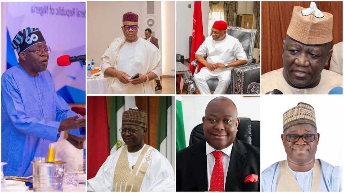 Bola Tinubu/Godswill Akpabio/Orji Uzor Kalu/2023 Election/Abdulaziz Yari/Senate president/APC