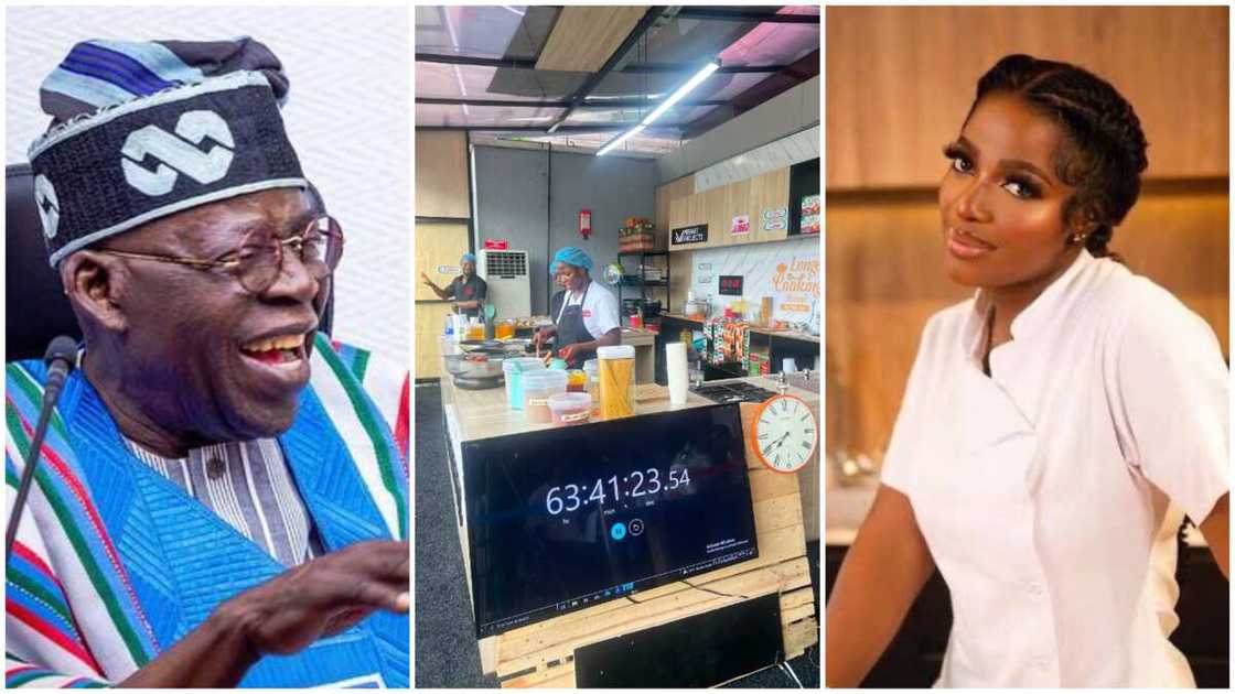 Tinubu/Hilda Baci/Nigerian Chef Guinness World Record for ‘Longest Cooking Time’ Tinubu/Hilda Baci/Nigerian Chef Guinness World Record for ‘Longest Cooking Time’