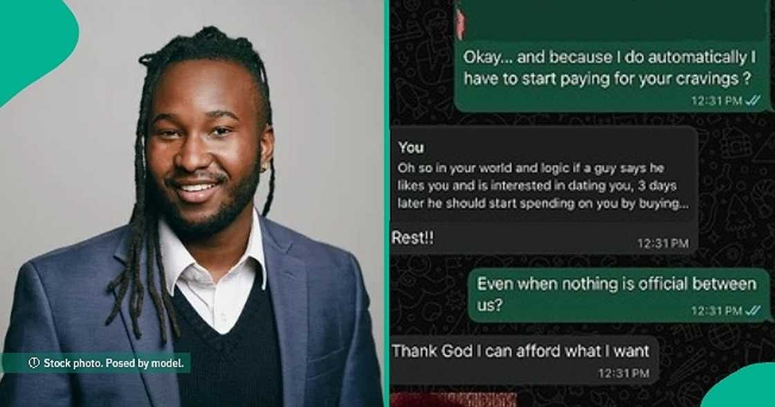 Disappointed man posts chat with lady who said she was craving fried rice Disappointed man posts chat with lady who said she was craving fried rice