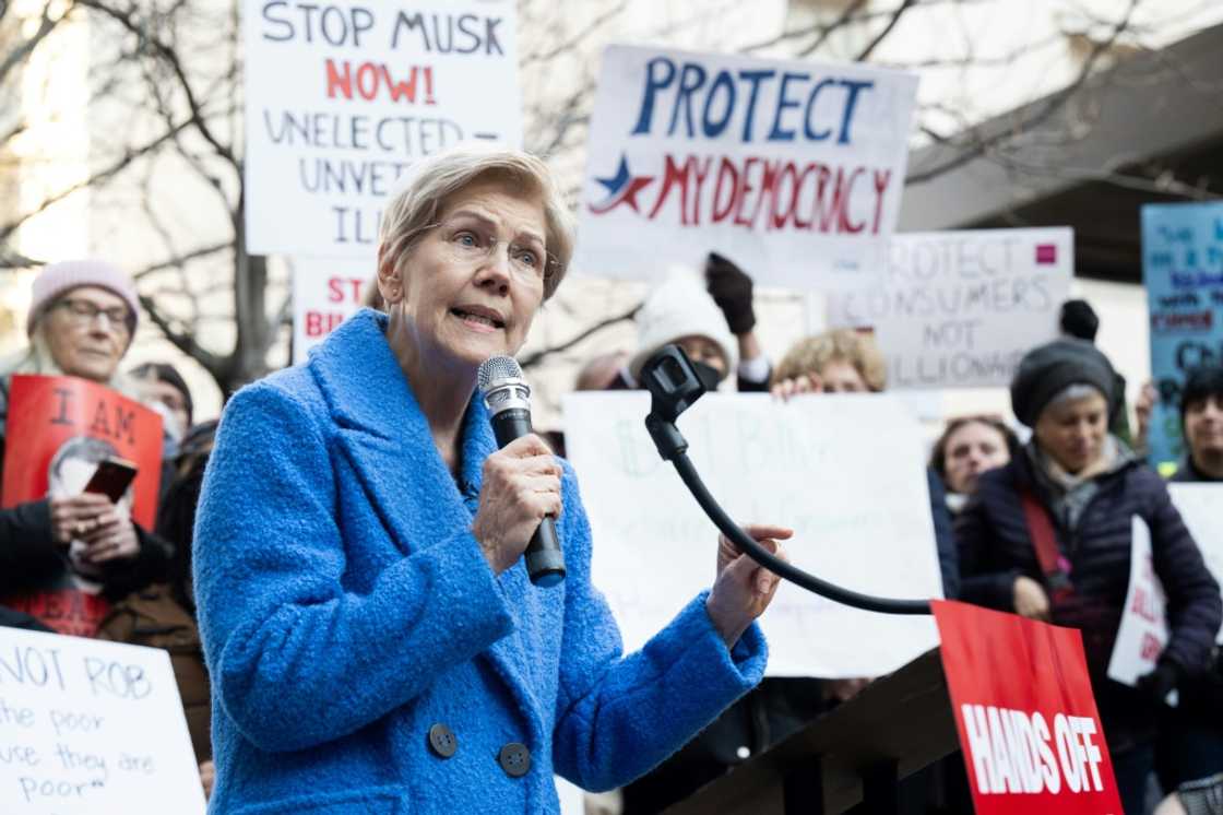 US Senator Elizabeth Warren was among three senators who initially raised bribery concerns with Paramount Global Chair Shari Redstone