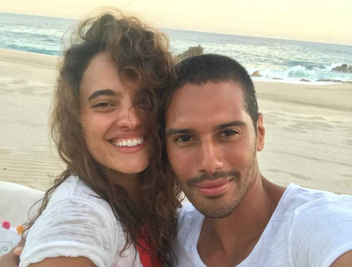 Nina Drama and Jhanelle Castillo posing for a photo