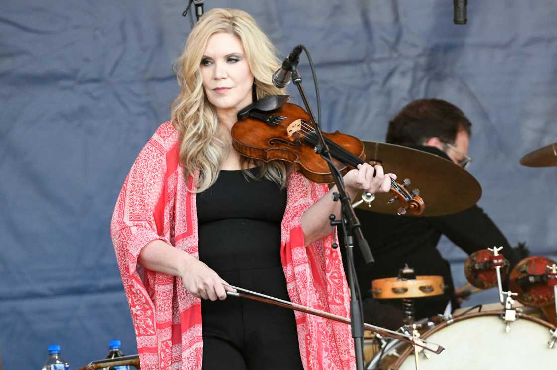 Alison Krauss in New Orleans, Louisiana. Alison Krauss in New Orleans, Louisiana.
