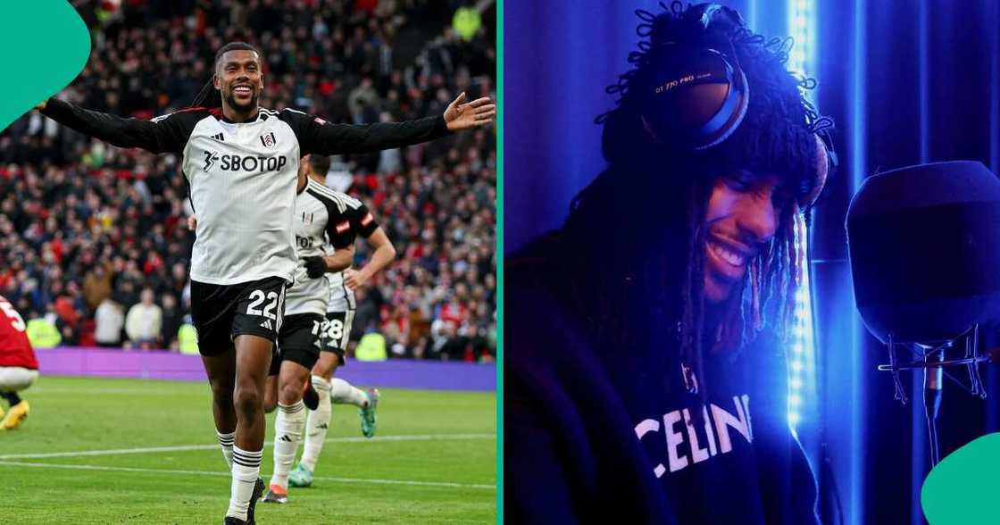 Super Eagles player Alex Iwobi makes his debut as a musician.