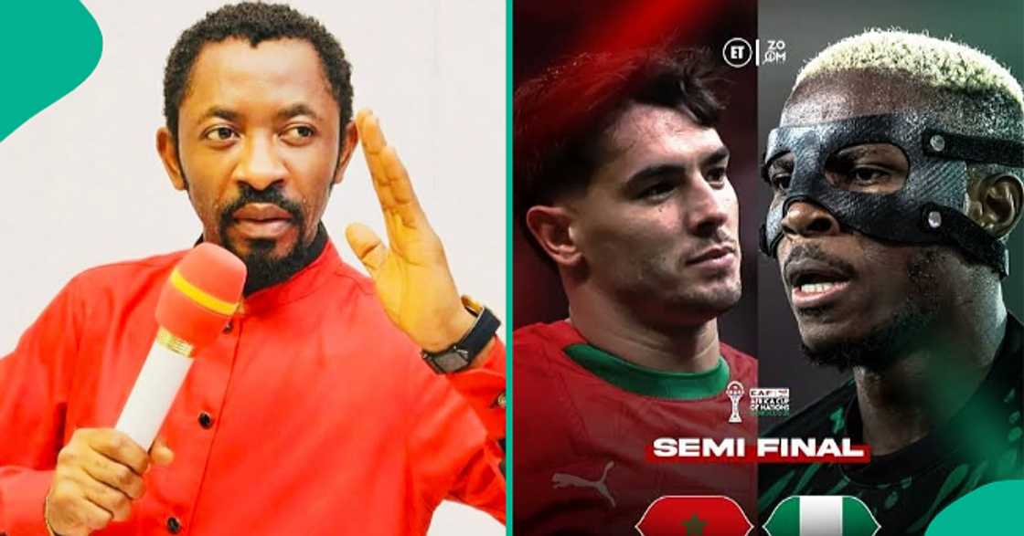 Prophet predicts scores of Nigeria and Morocco in AFCON semi-finals.