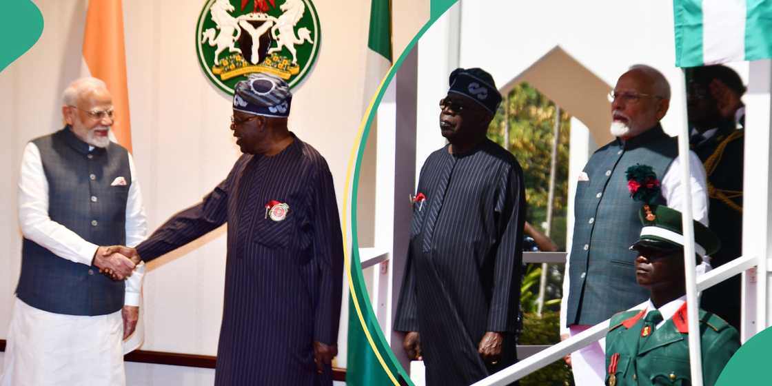 Tinubu confers national honour on Indian PM, Narendra Modi Tinubu confers national honour on Indian PM, Narendra Modi