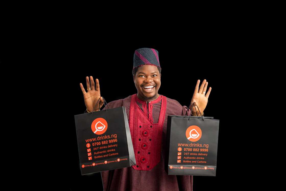 Drinks.ng Signs Mr Macaroni as Brand Ambassador, Relaunches Biggest Pre-Drinks Platform in Lagos