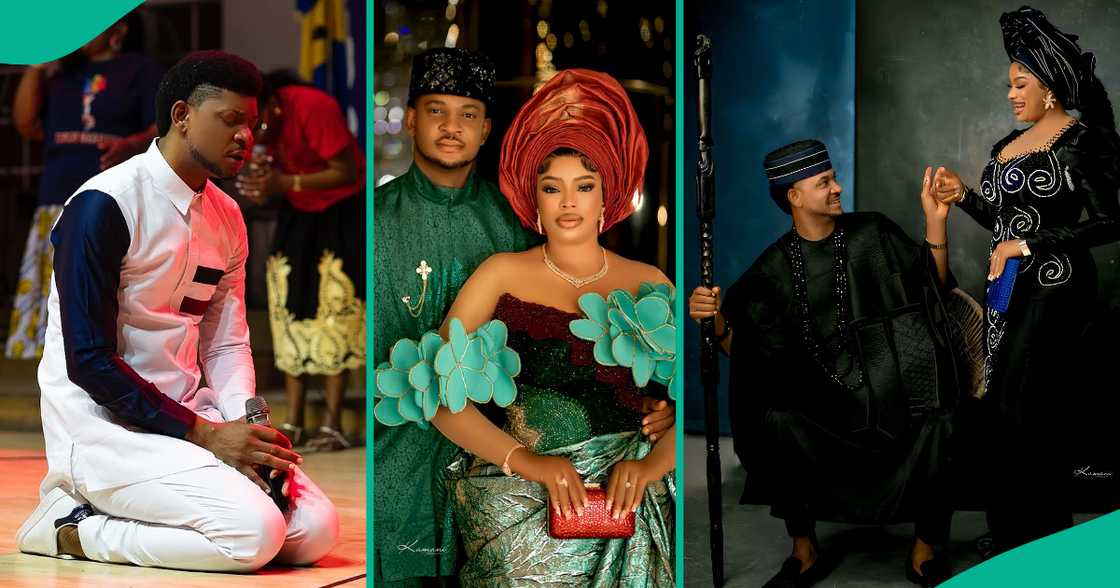 'You Are Yaweh' singer Steve Crown gushes over bride in funny shoot 'You Are Yaweh' singer Steve Crown gushes over bride in funny shoot