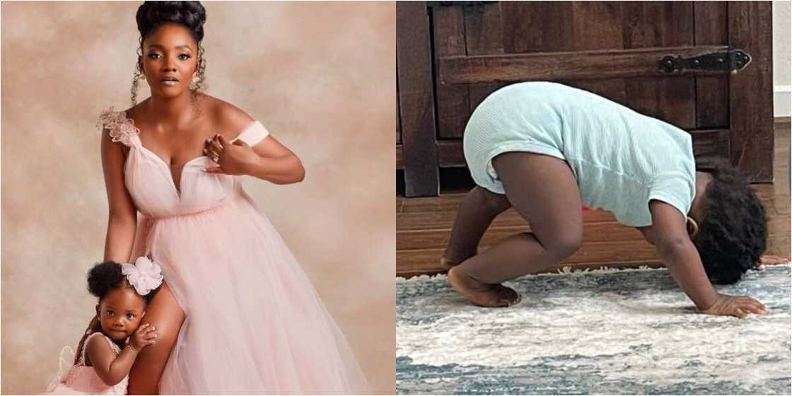 Singer Simi shares a photo of her daughter Deja Singer Simi shares a photo of her daughter Deja