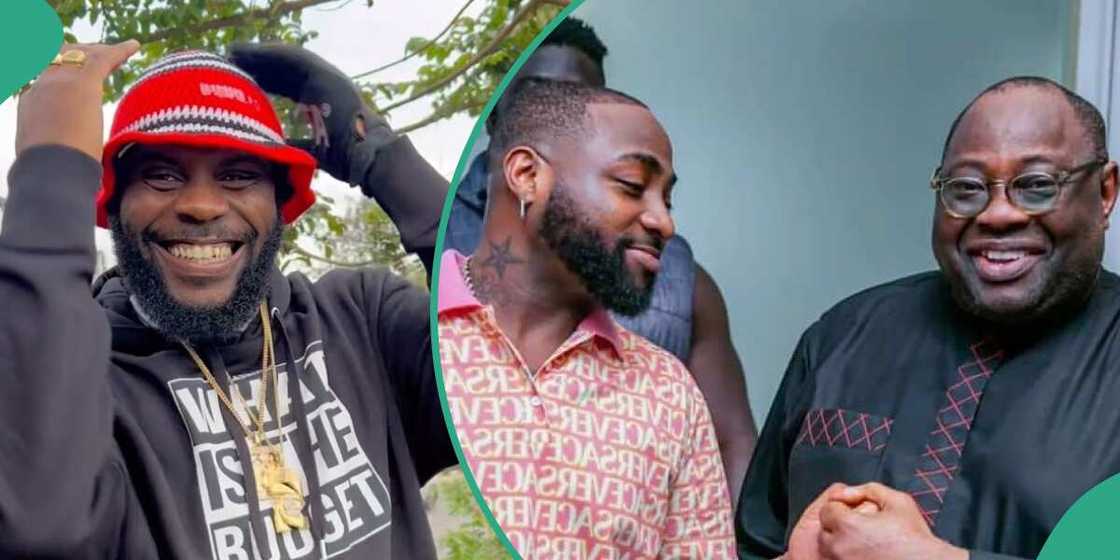 Odumodu Blvck remembers Davido over song lyrics about Dele Momodu. Odumodu Blvck remembers Davido over song lyrics about Dele Momodu.