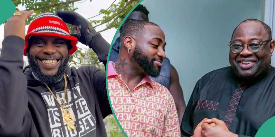 Odumodu Blvck remembers Davido over song lyrics about Dele Momodu.