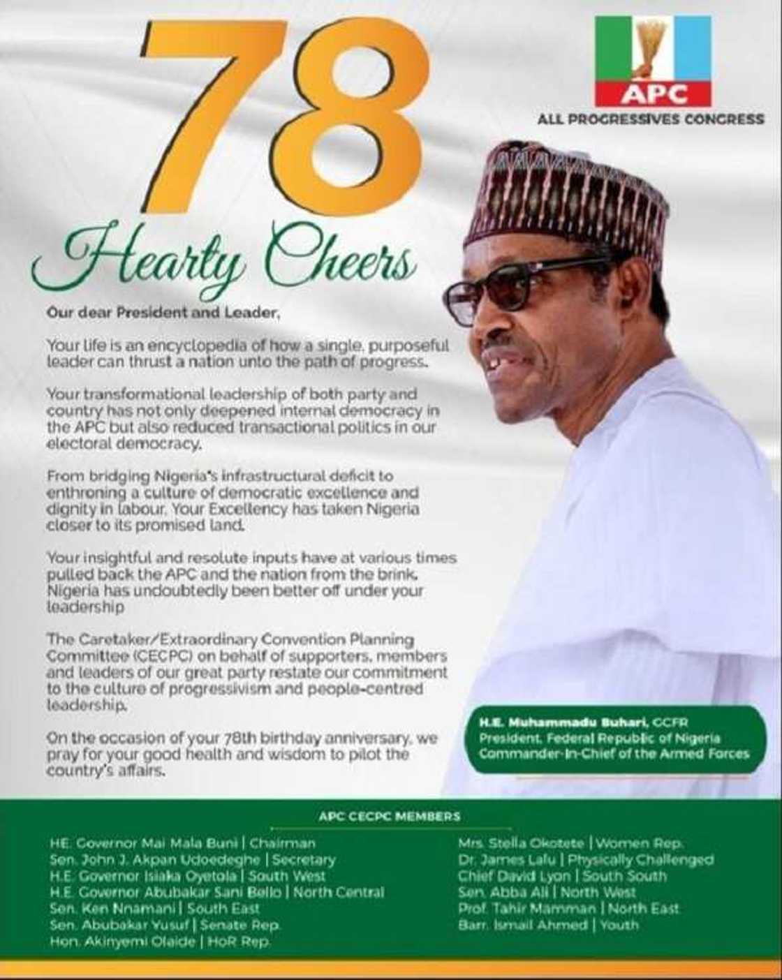 Abubuwa 15 da ya kamata ka sani game da Buhari yayinda ya cika shekaru 78 yau Abubuwa 15 da ya kamata ka sani game da Buhari yayinda ya cika shekaru 78 yau