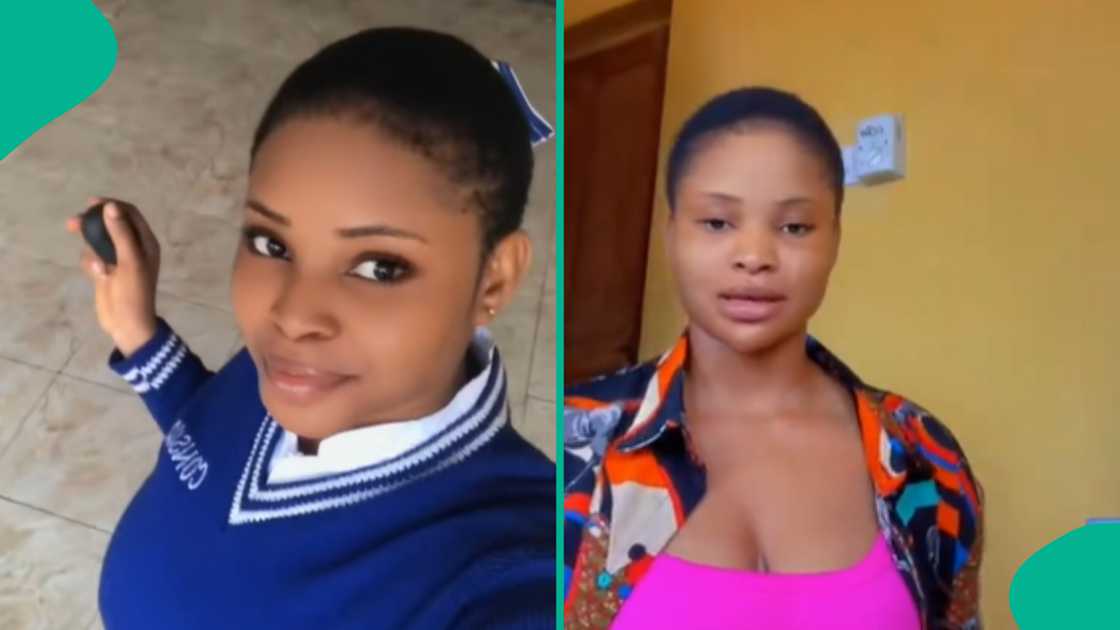 A Nigerian lady trends on TikTok as she uses a pen to write the names of people who wished her a happy birthday A Nigerian lady trends on TikTok as she uses a pen to write the names of people who wished her a happy birthday