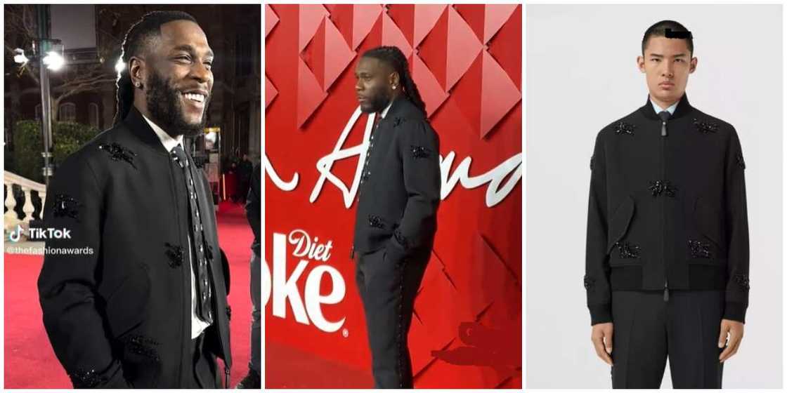 Burna Boy/Nigerian musician/British Fashion Awards Burna Boy/Nigerian musician/British Fashion Awards
