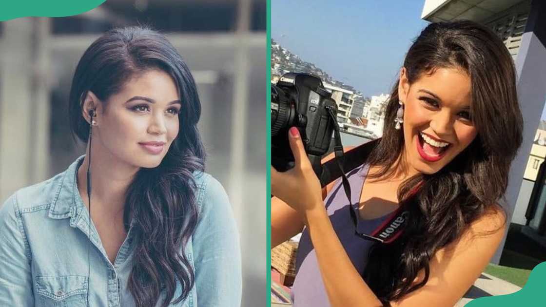 Zoe Brown in a past and recent photo