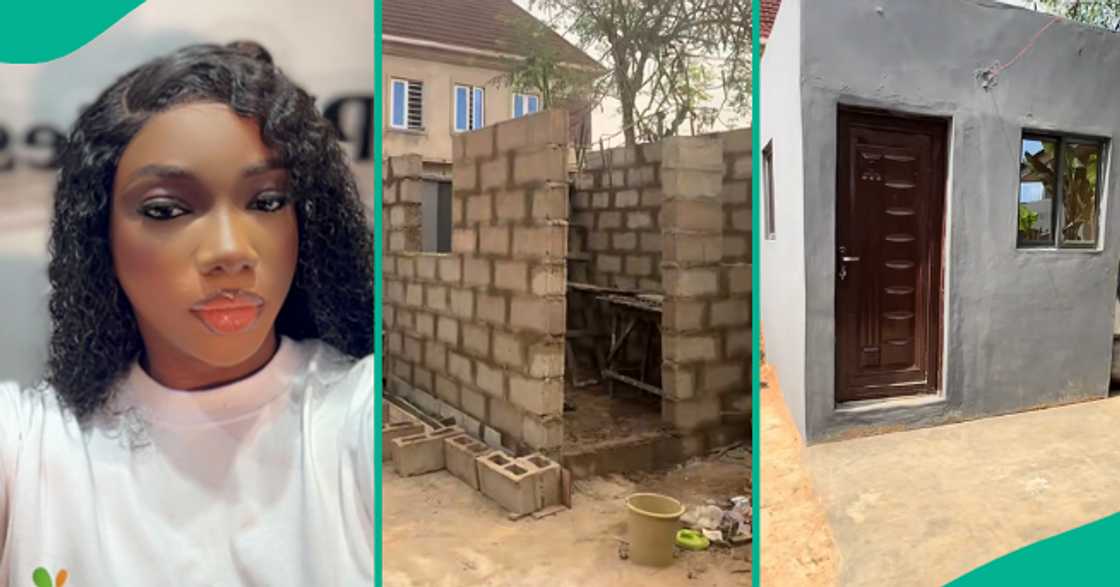 Nigerian chef celebrates building a kitchen with her NYSC allawee.