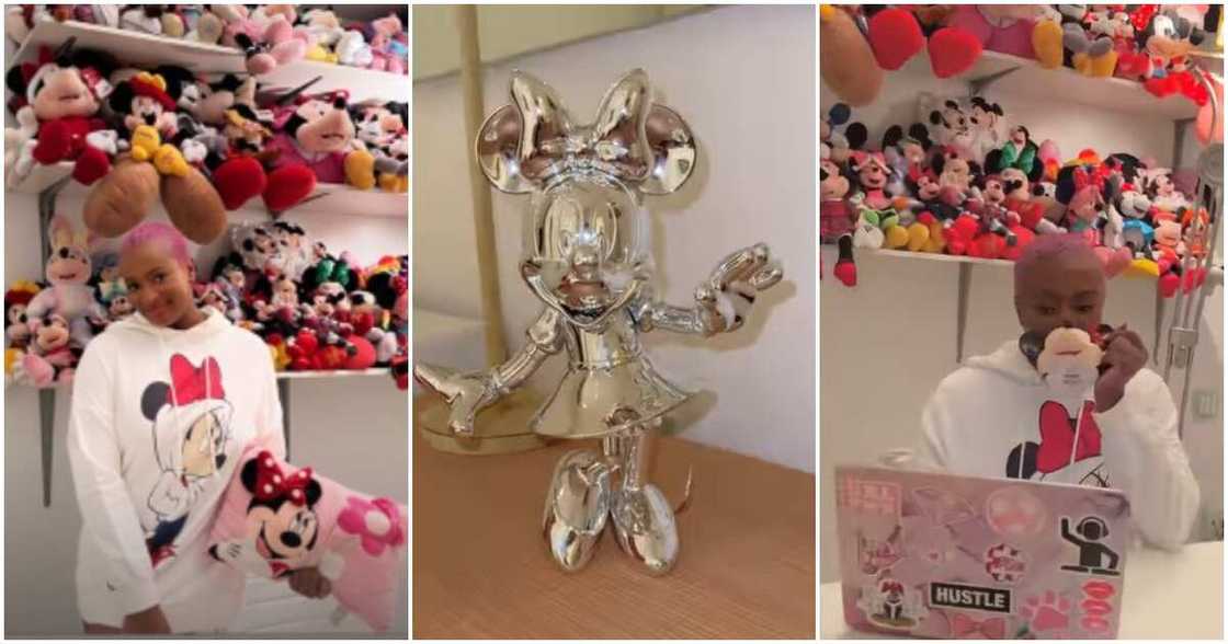Mini Mouse, DJ Cuppy, dolls, Disney Mini Mouse, DJ Cuppy, dolls, Disney