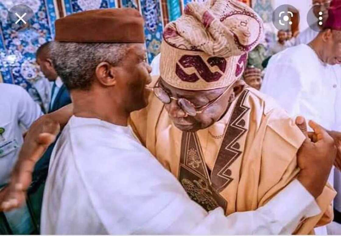 Daga karshe, Osinbajo ya taya Tinubu murnar nasara a zabe