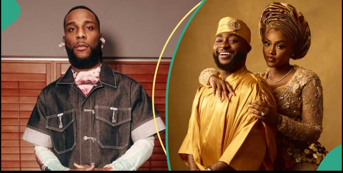 Burna Boy criticises Davido's new marriage Burna Boy criticises Davido's new marriage