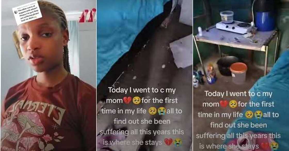 Girl visits mother after years Girl visits mother after years