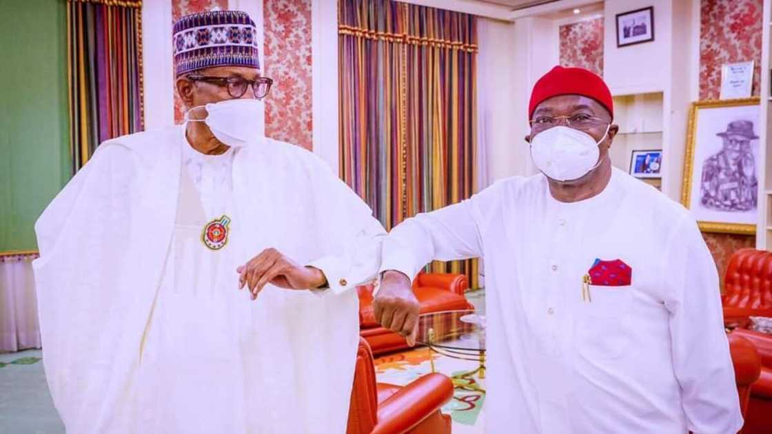 Abia Governor Okezie Ikpeazu to Defect to APC? PDP Debunks Rumours Abia Governor Okezie Ikpeazu to Defect to APC? PDP Debunks Rumours