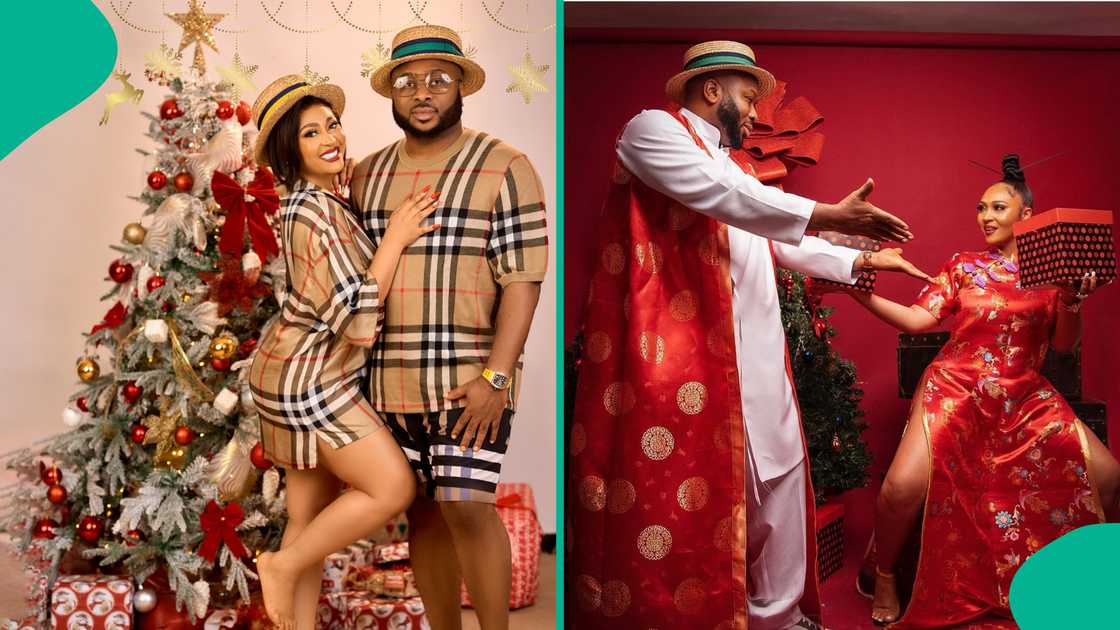 Olakunle Churchill and wife Rosy Meurer mark 5th wedding anniversary Olakunle Churchill and wife Rosy Meurer mark 5th wedding anniversary
