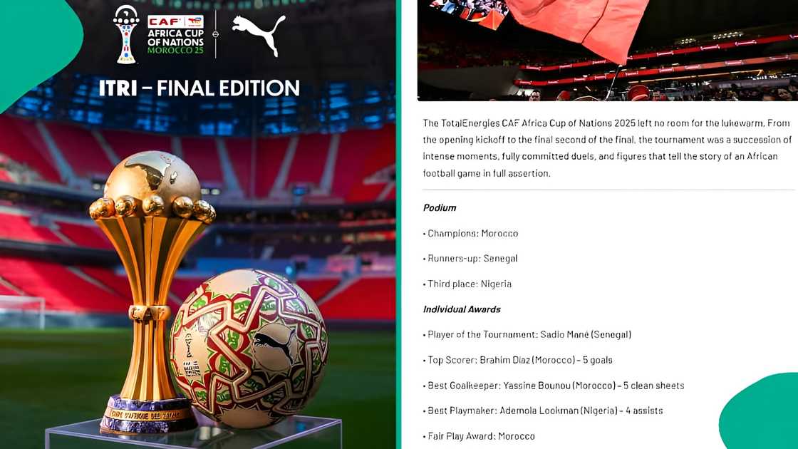 Journalist points out CAF post on Nigeria and Senegal after Morocco’s AFCON win Journalist points out CAF post on Nigeria and Senegal after Morocco’s AFCON win