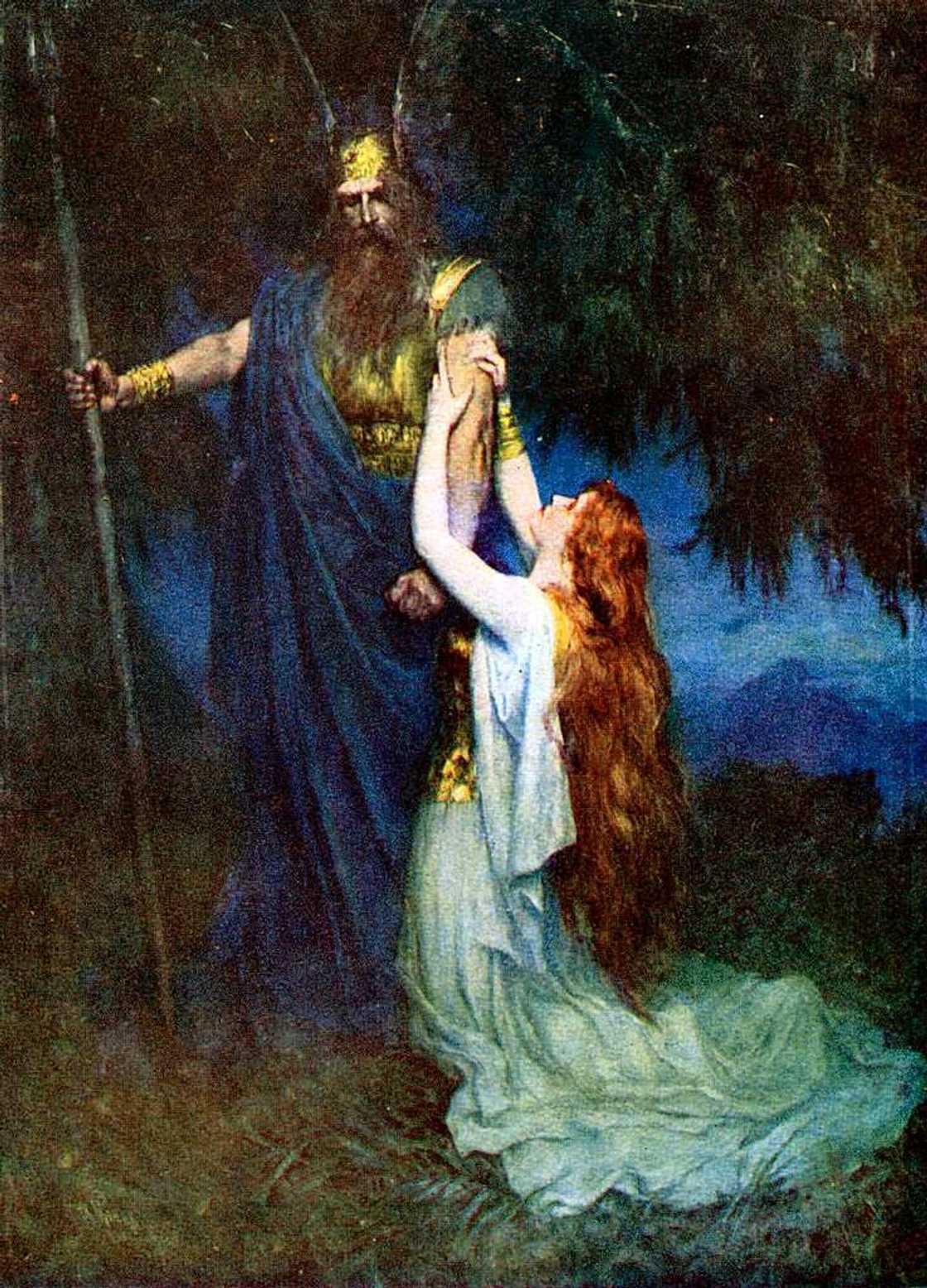 Odin et sa femme Odin et sa femme