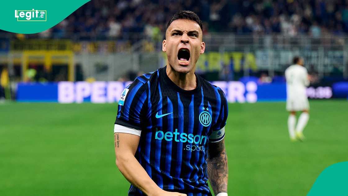 Argentina, Lautaro Martinez, Como, Cagliari, Serie A, Football. Argentina, Lautaro Martinez, Como, Cagliari, Serie A, Football.