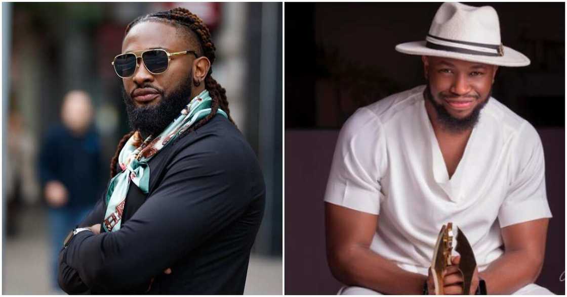 Photos of Uti Nwachukwu and Stan Nze