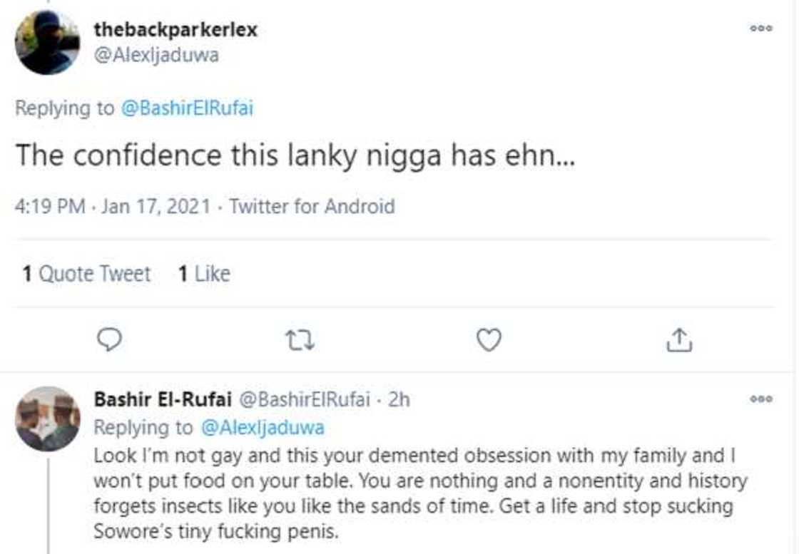 2023: Wallafa hoton El-Rufai da Tinubu ya janyo Bashir El-Rufai mugun zagi daga jama'a 2023: Wallafa hoton El-Rufai da Tinubu ya janyo Bashir El-Rufai mugun zagi daga jama'a