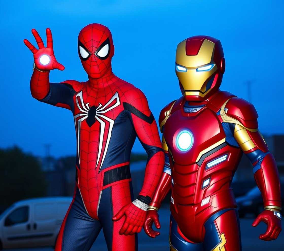 Spider-Man and Iron Man Spider-Man and Iron Man