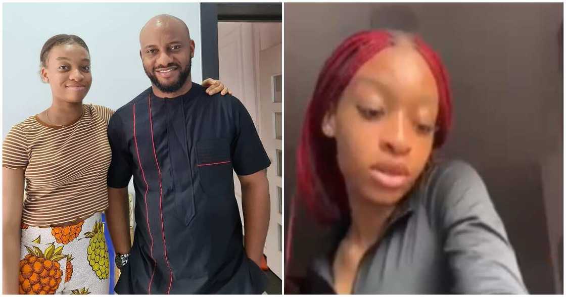 Yul Edochie and daughter Danielle Yul Edochie and daughter Danielle