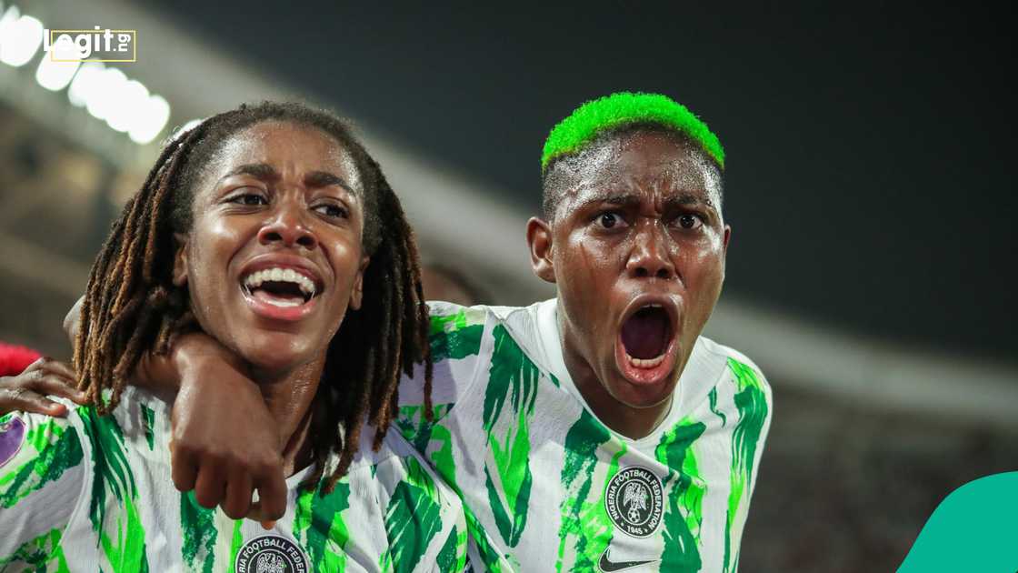 Super Falcons, Asisat Oshoala, Jennifer Echegini, Morocco, WAFCON. Super Falcons, Asisat Oshoala, Jennifer Echegini, Morocco, WAFCON.