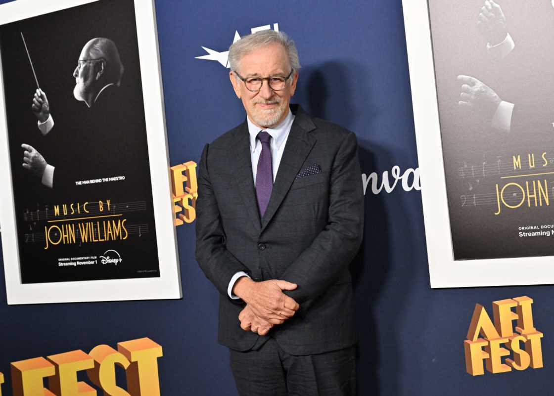 Steven Spielberg attends an event at TCL Chinese Theatre in Hollywood Steven Spielberg attends an event at TCL Chinese Theatre in Hollywood