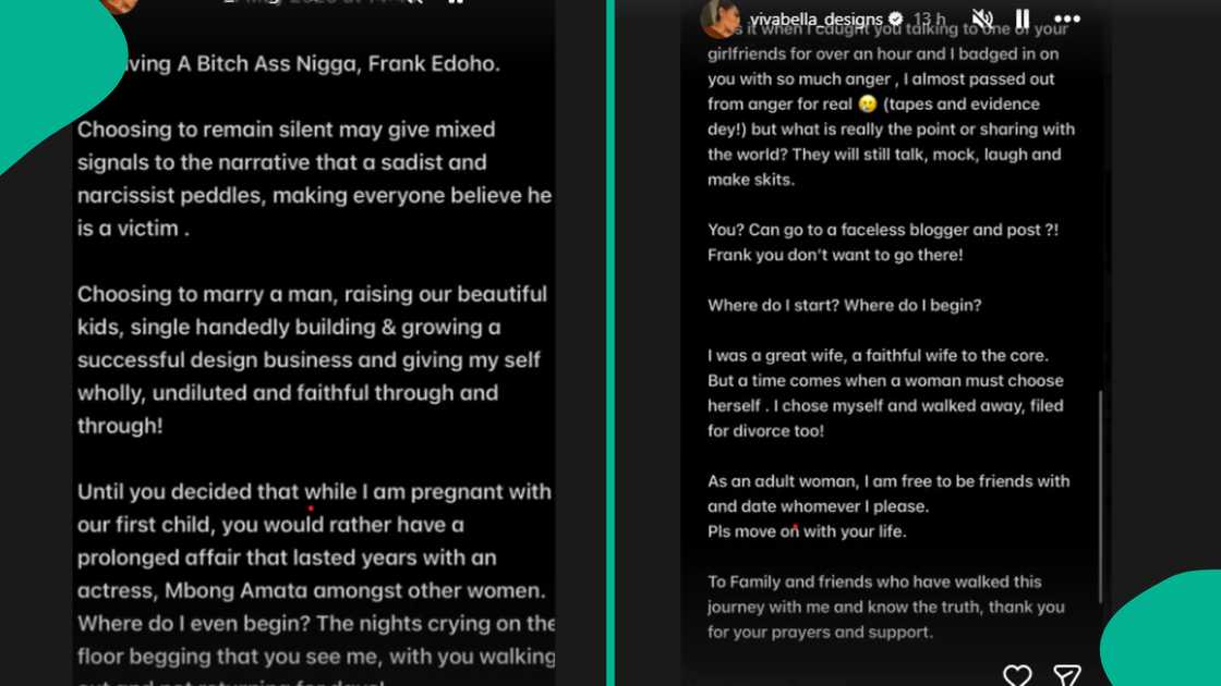 Frank Edoho's ex-wife opens up about their crashed marriage, spills details Frank Edoho's ex-wife opens up about their crashed marriage, spills details