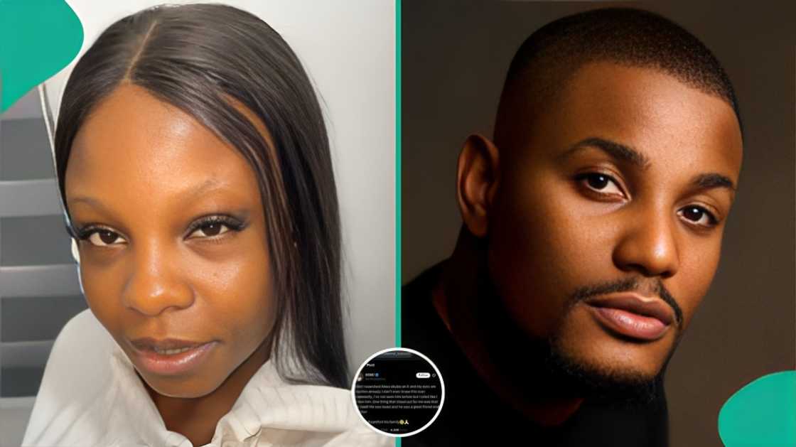 Lady develops swollen eyes after online search of Alexx Ekubo, speaks out