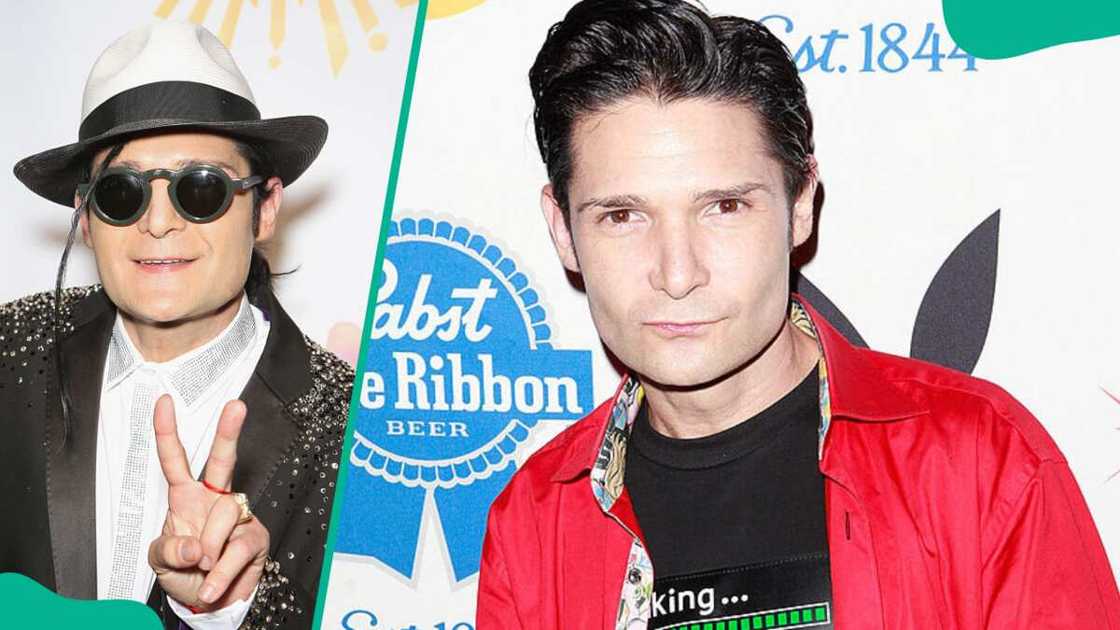 Corey Feldman attends Criss Angel's HELP charity event (L). The actor poses at the Snoop Dogg Presents: Colt 45 Works Every Time (R)