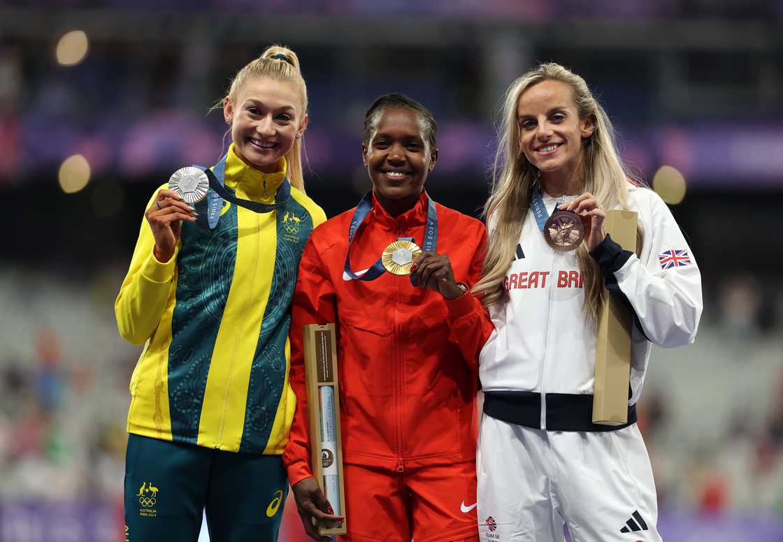 Faith Kipyegon won two medals for Kenya at the paris Olympics