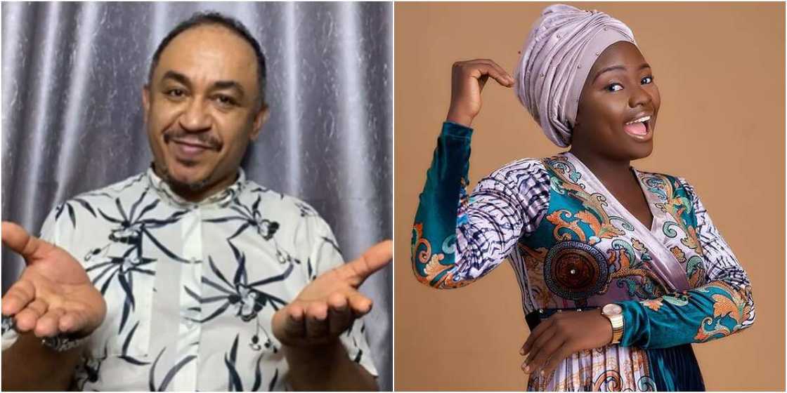 Daddy Freeze and Yinka Alaseyori