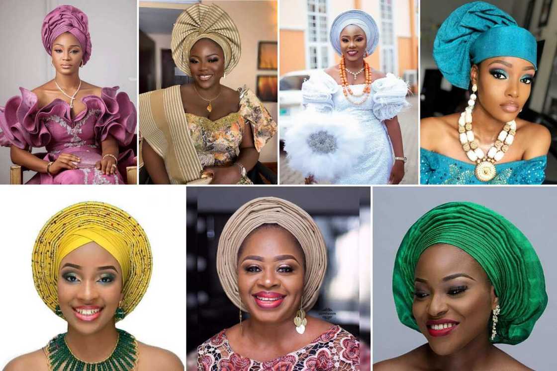 simple gele styles