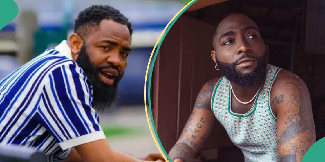 Woli Arole claims he sent money to Davido. Woli Arole claims he sent money to Davido.