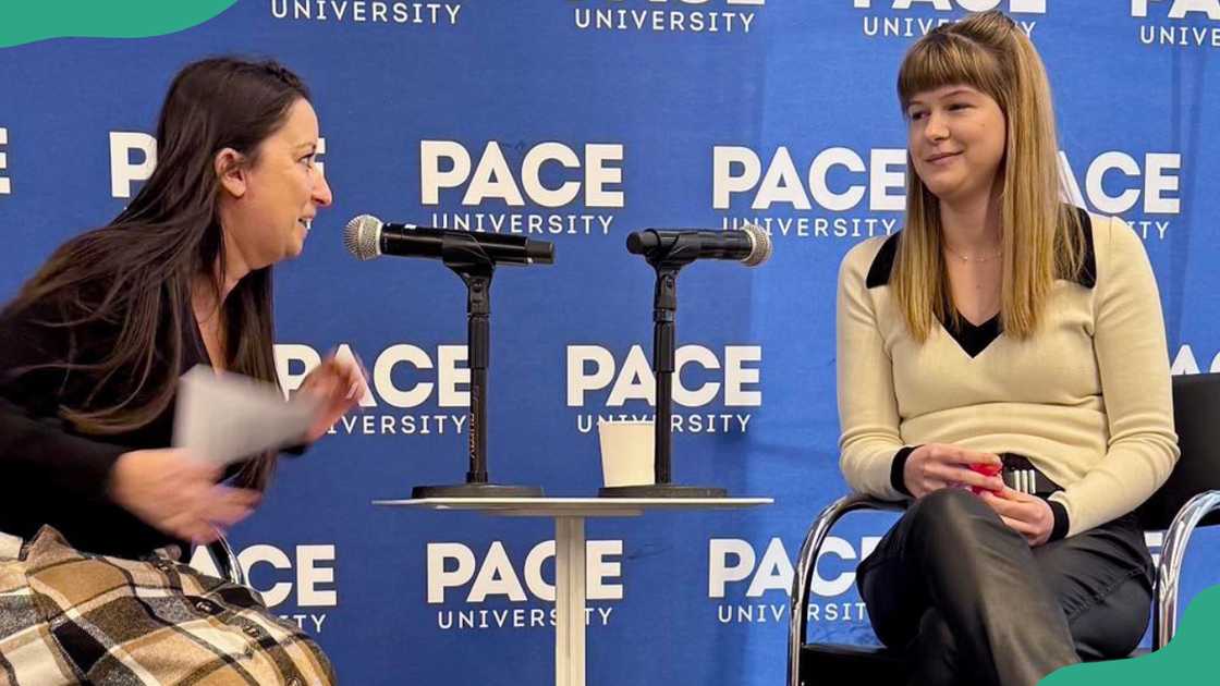 Kaelynn Partlow at an interview