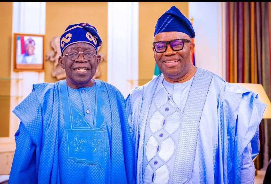 Akpabio, Tinubu, Senate President