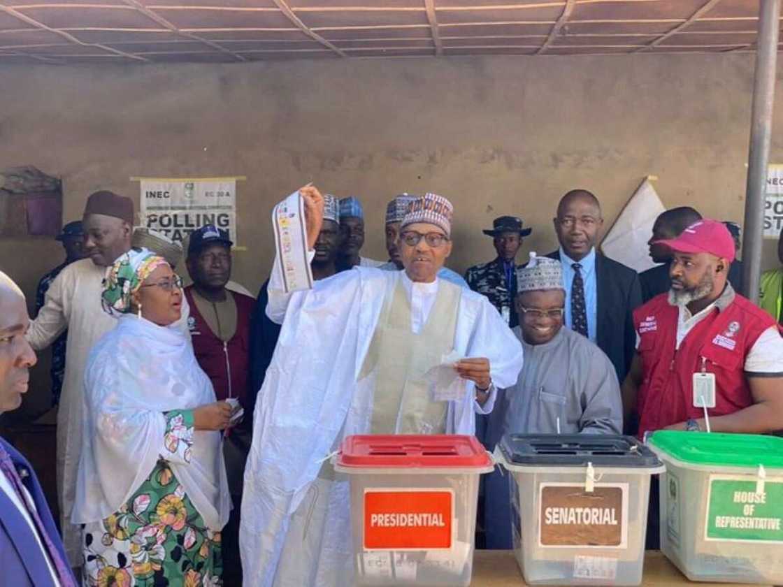 Muhammadu Buhari, 2023 election, ballot paper, Electoral Act